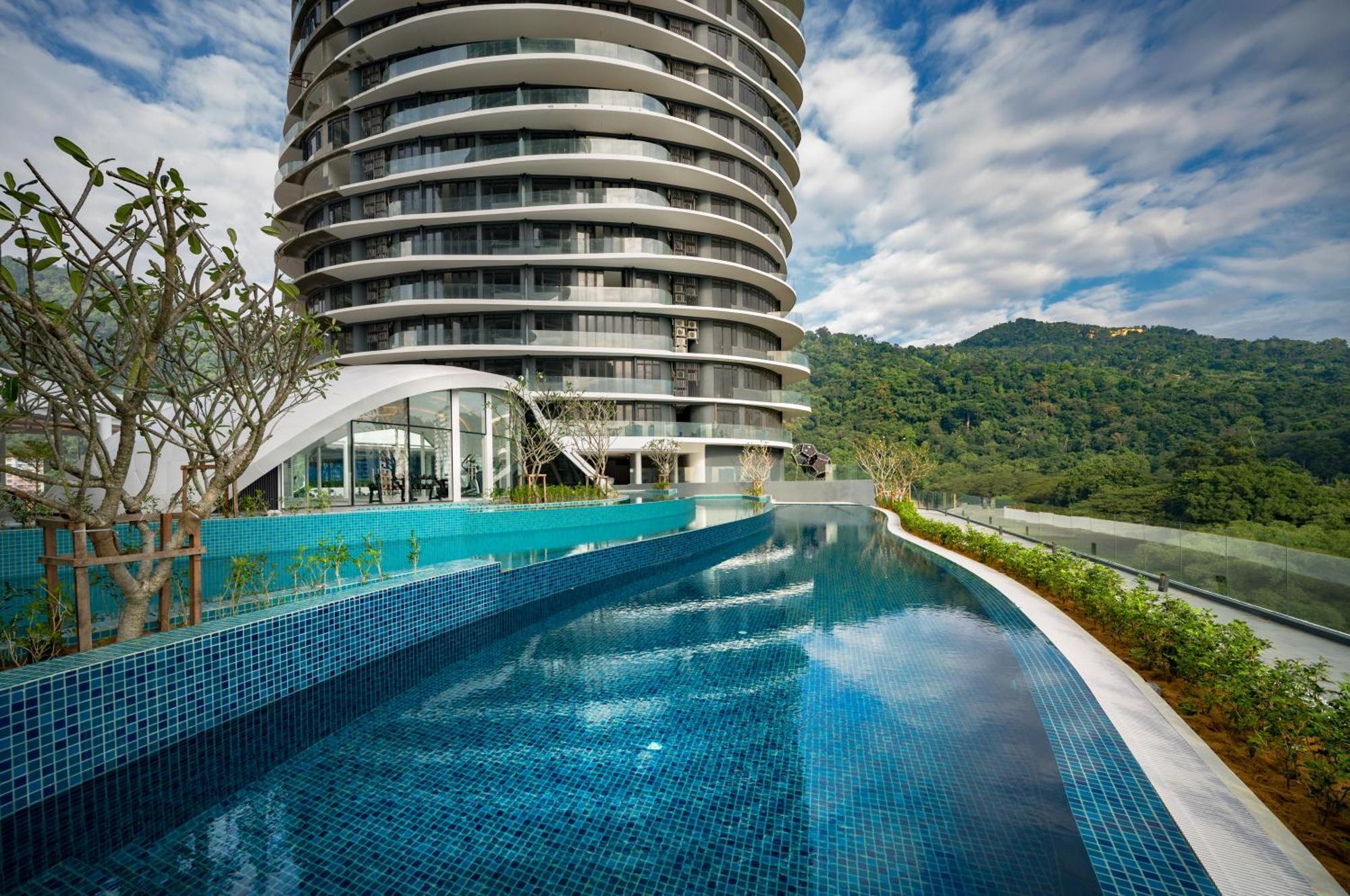 Arte Serviced Apartment @ Penang Gelugor Buitenkant foto