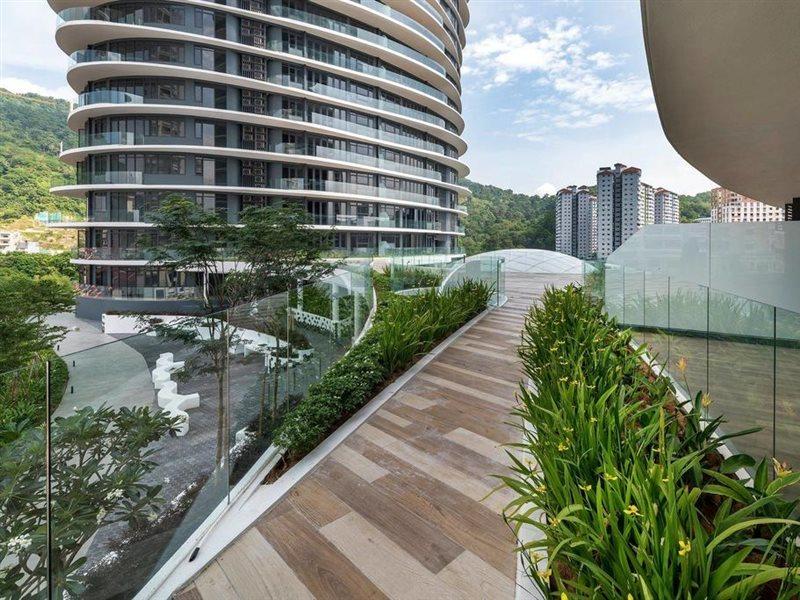 Arte Serviced Apartment @ Penang Gelugor Buitenkant foto