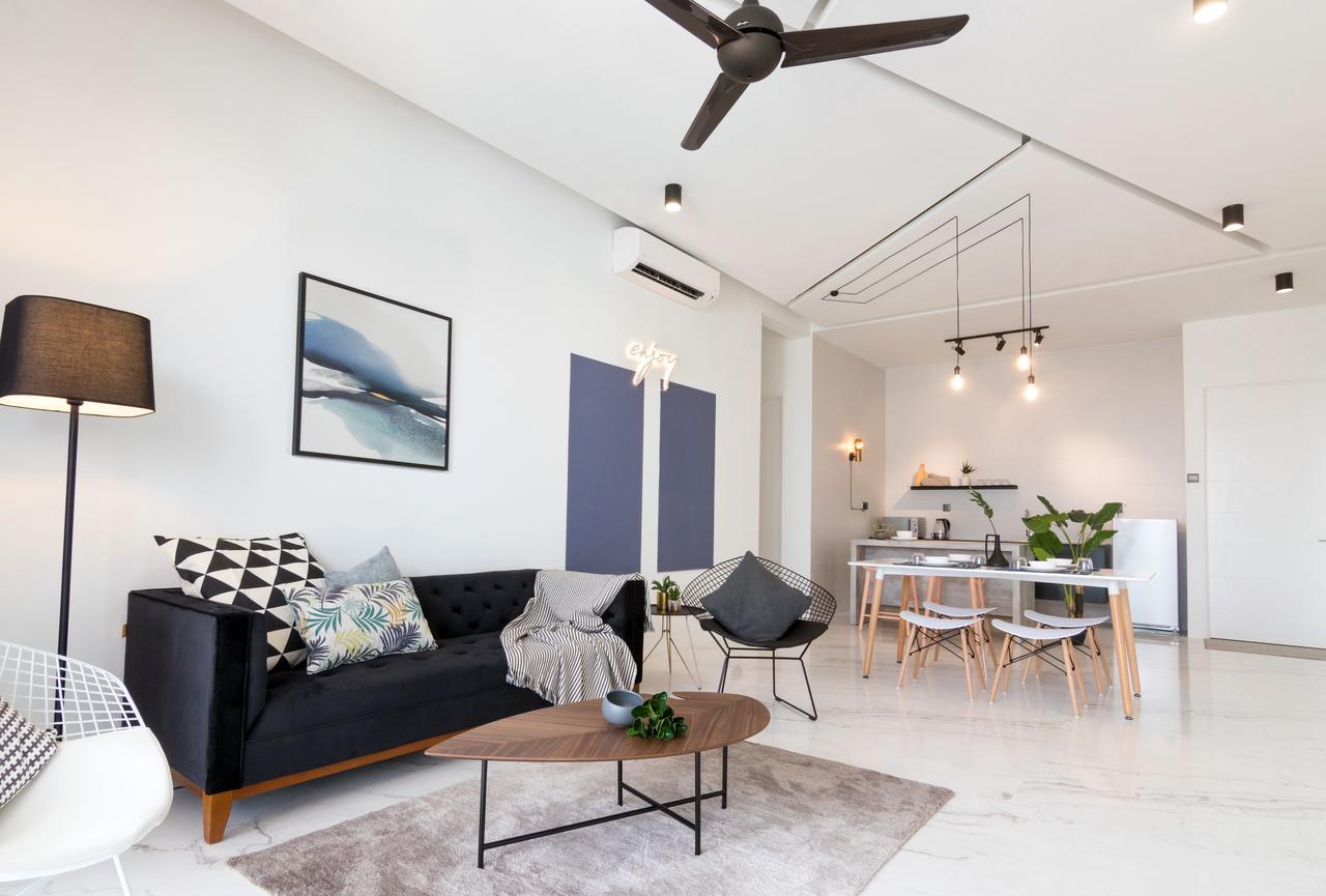 Arte Serviced Apartment @ Penang Gelugor Buitenkant foto