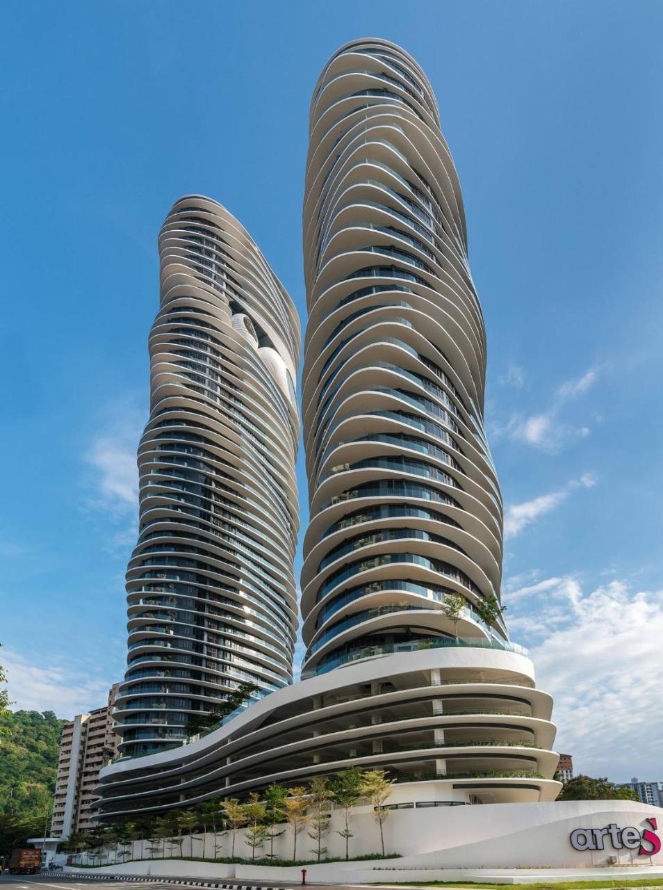 Arte Serviced Apartment @ Penang Gelugor Buitenkant foto