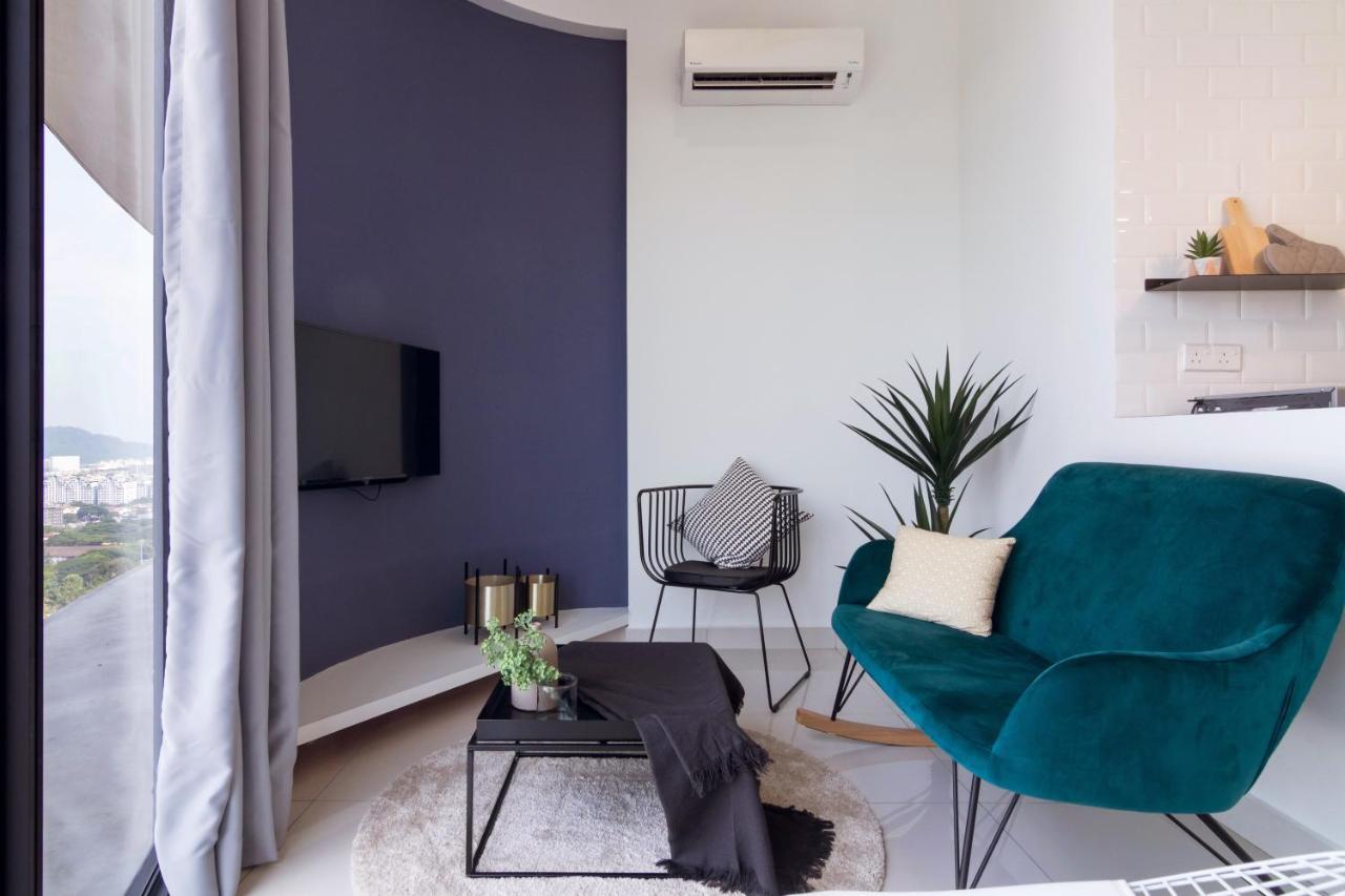 Arte Serviced Apartment @ Penang Gelugor Buitenkant foto