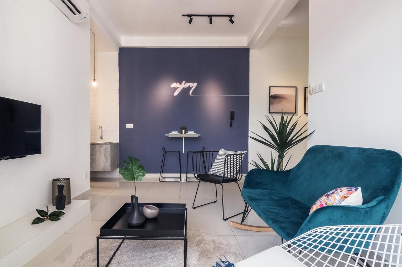 Arte Serviced Apartment @ Penang Gelugor Buitenkant foto