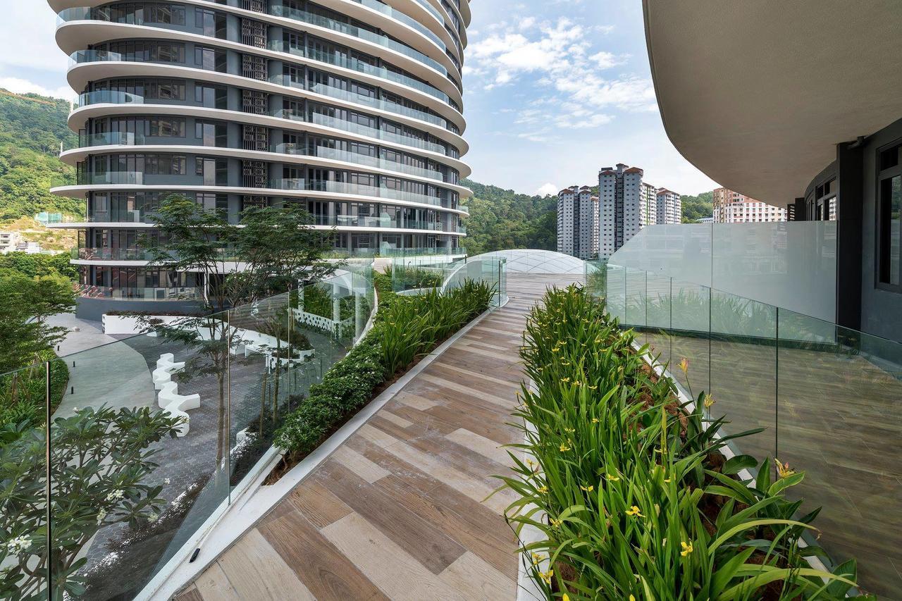 Arte Serviced Apartment @ Penang Gelugor Buitenkant foto