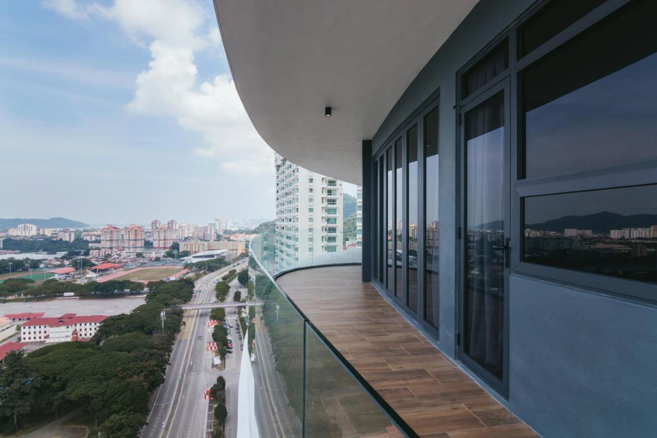 Arte Serviced Apartment @ Penang Gelugor Buitenkant foto