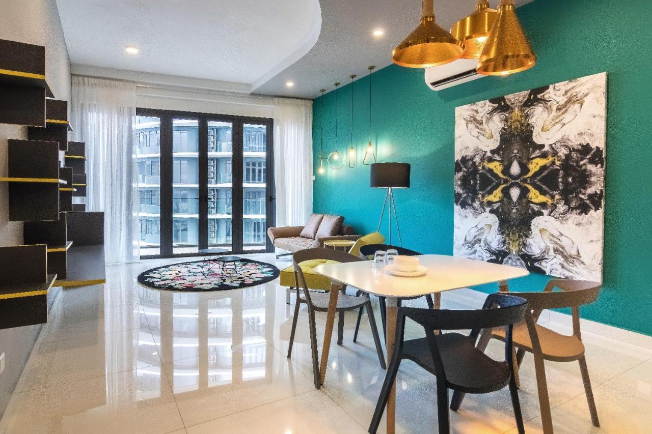 Arte Serviced Apartment @ Penang Gelugor Buitenkant foto